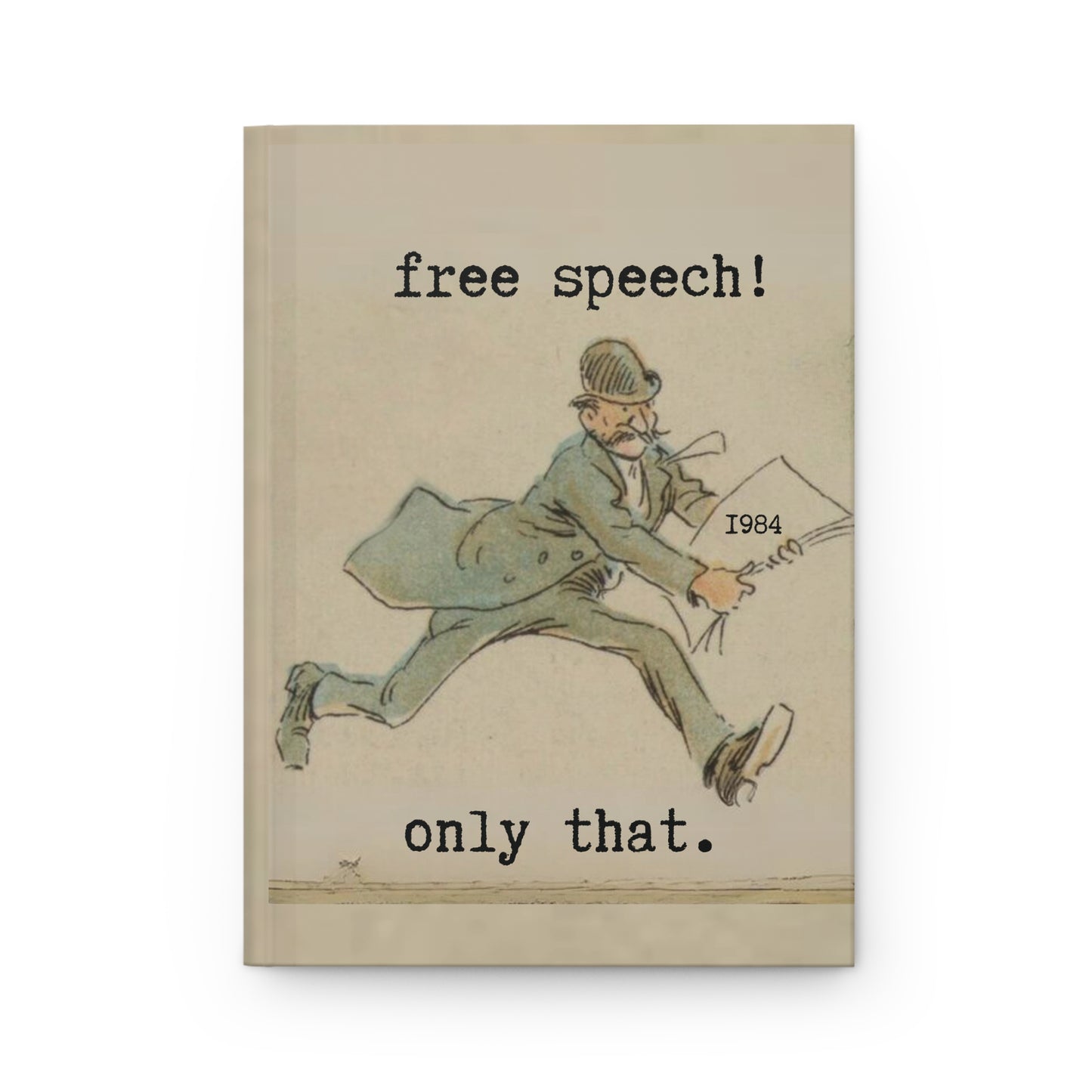 free speech! only that. 1984.- gianna jessen hardcover journal