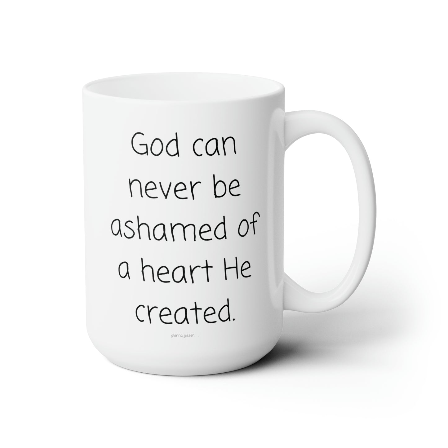 the solution to everything.-gianna jessen 15oz white ceramic mug