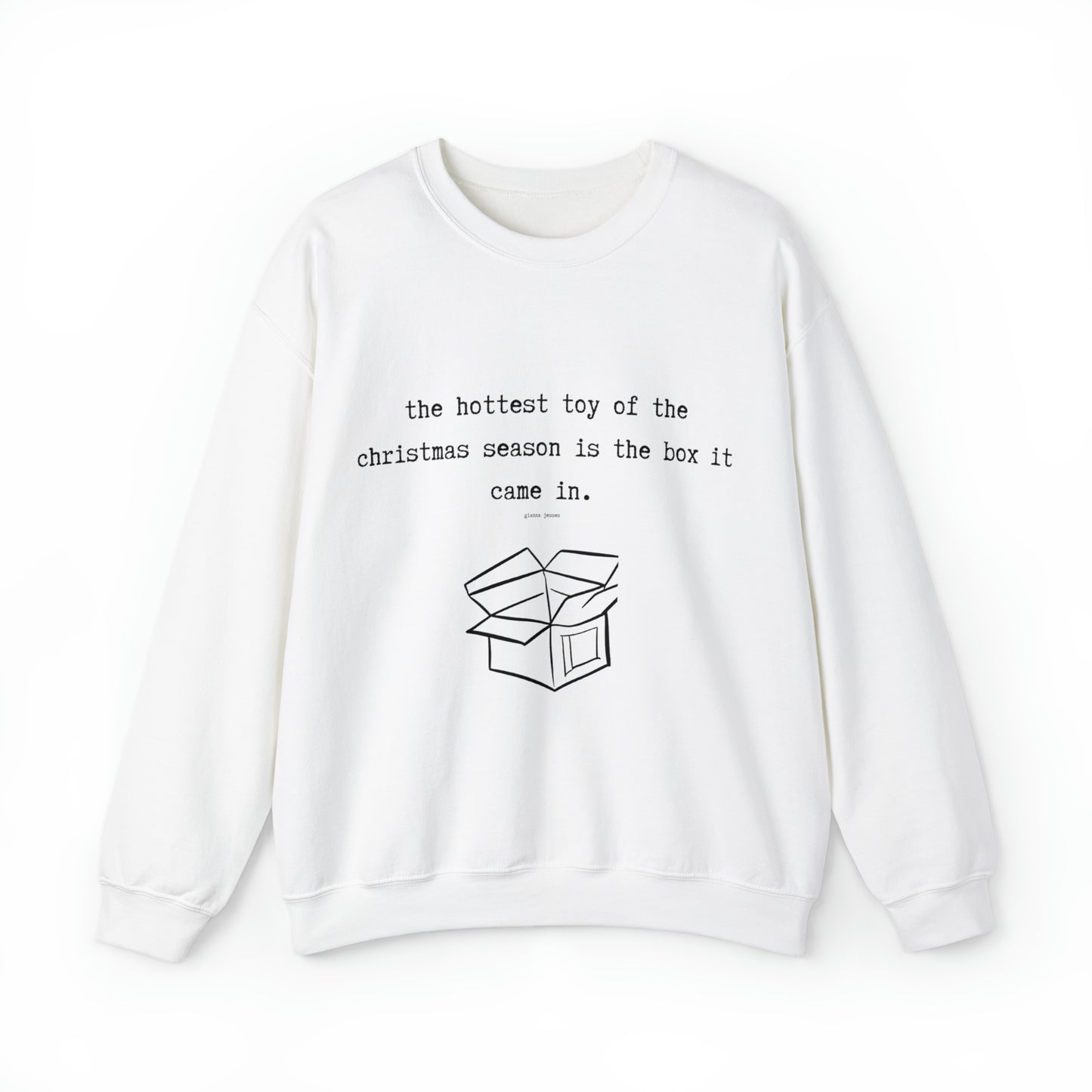 the hottest christmas toy ever.- gianna jessen sweatshirt