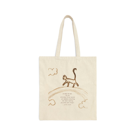 He keeps me Here. -gianna jessen tote bag