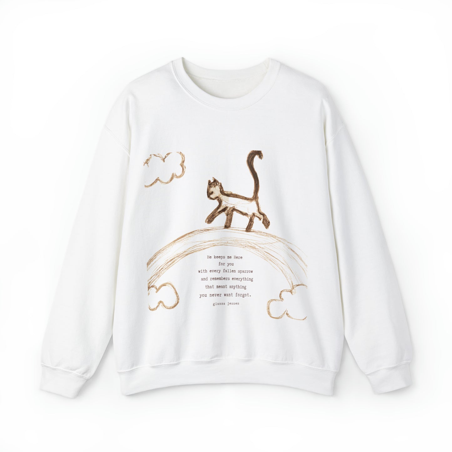 He keeps me Here.- gianna jessen sweatshirt