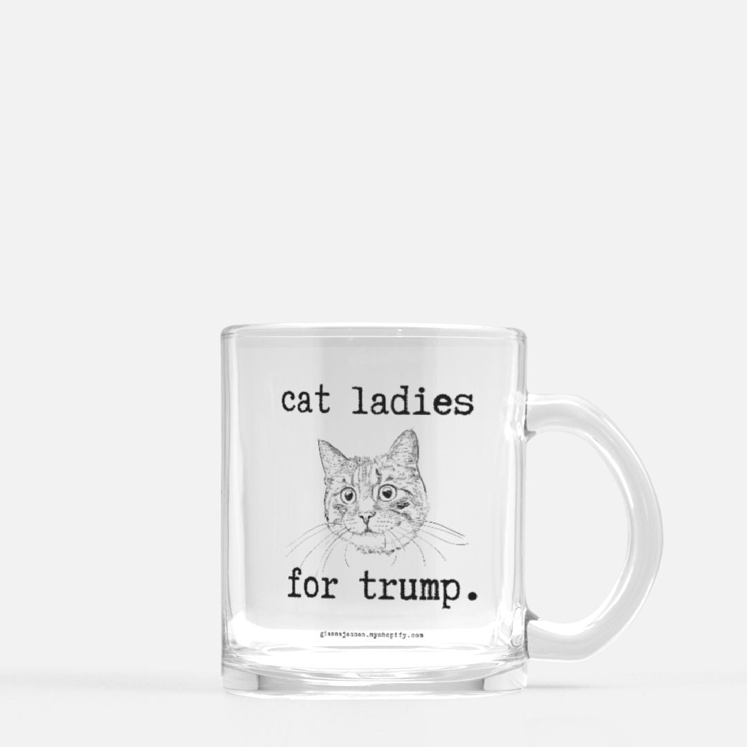 cat ladies for trump.-gianna jessen 10 oz mug