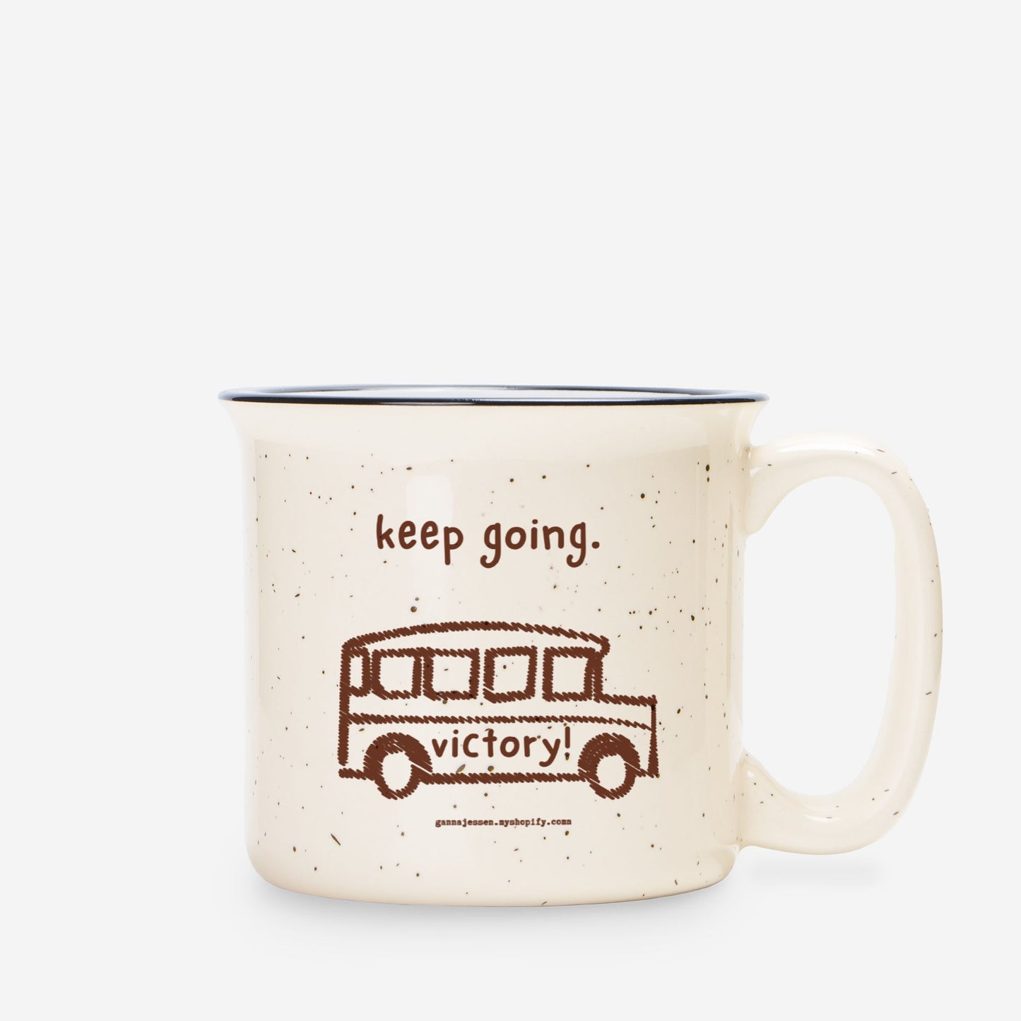 keep going. victory! gianna jessen 13 oz mug